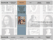 Tablet Screenshot of louvre.de